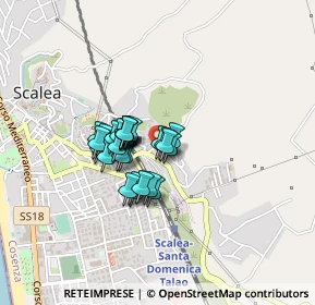 Mappa Via Dottor A. Imparato, 87029 Scalea CS, Italia (0.28214)