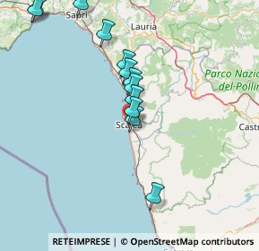 Mappa Via Guglielmo Oberdan, 87029 Scalea CS, Italia (15.96417)