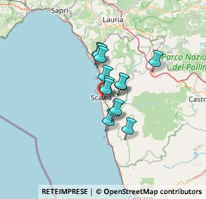 Mappa Viale della Repubblica, 87029 Scalea CS, Italia (8.36615)