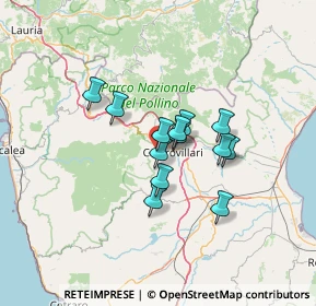 Mappa 87010 San Basile CS, Italia (9.85308)