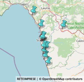 Mappa Via Dottor P. Bergamo, 87029 Scalea CS, Italia (10.35455)