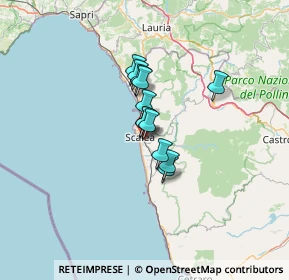 Mappa Via Dottor P. Bergamo, 87029 Scalea CS, Italia (8.29833)