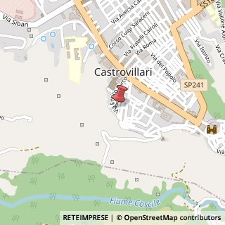 Mappa Via Enrico Turco, 59, 87012 Castrovillari, Cosenza (Calabria)
