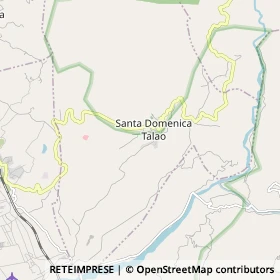 Mappa Santa Domenica Talao