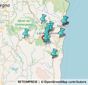 Mappa Corso Vittorio Emanuele II, 08040 Ulassai NU, Italia (11.62533)