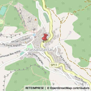 Mappa Corso Vitt.emanuele II, 147, 08040 Ulassai, Nuoro (Sardegna)