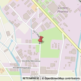 Mappa Via Codacchio, 04013 Sermoneta, Latina (Lazio)