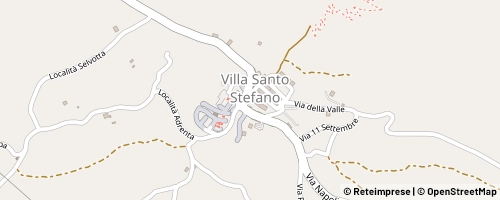 Mappa Villa Santo Stefano