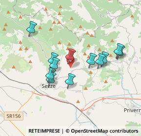 Mappa Via collegrotte, 04018 Sezze LT, Italia (3.355)