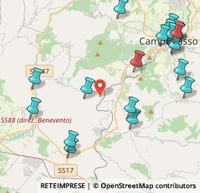 Mappa Contrada Sterparo, 86011 Baranello CB, Italia (5.94)