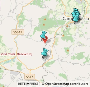 Mappa Contrada Sterparo, 86011 Baranello CB, Italia (5.74923)