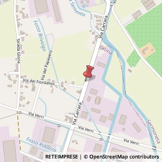 Mappa Via Carrara,  21, 04100 Latina, Latina (Lazio)