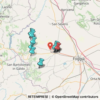 Mappa Contrada 33, 71036 Lucera FG, Italia (10.18)