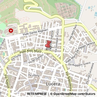 Mappa Viale Aldo Moro, 72, 71036 Lucera, Foggia (Puglia)