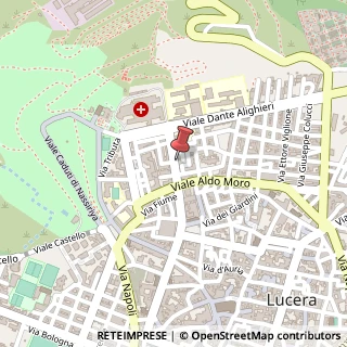 Mappa Via Scarano, 11, 71036 Lucera, Foggia (Puglia)