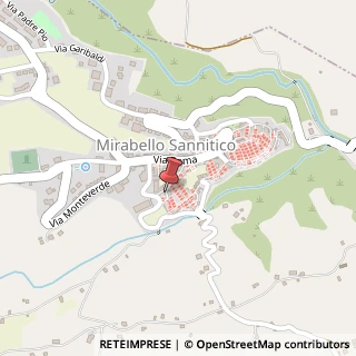 Mappa Via San Pietro, 46, 86010 Mirabello Sannitico, Campobasso (Molise)