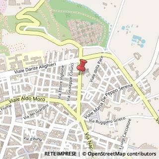 Mappa Via San Severo,  68, 71036 Lucera, Foggia (Puglia)