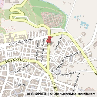 Mappa Via San Severo, 70, 71036 Lucera, Foggia (Puglia)
