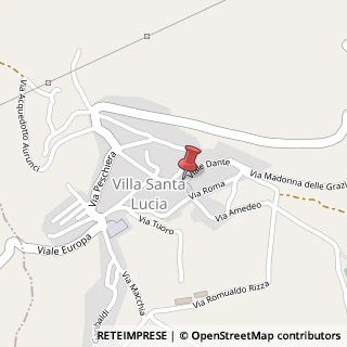 Mappa Viale dante alighieri 49, 03043 Villa Santa Lucia, Frosinone (Lazio)