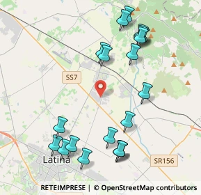 Mappa Via Carrara, 04013 Latina Scalo LT, Italia (4.8915)