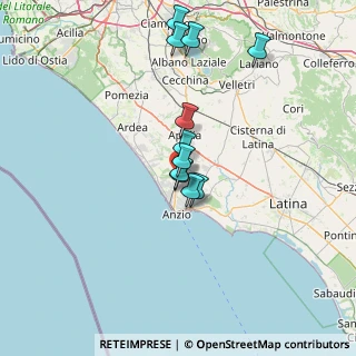 Mappa SP 105b, 00048 Nettuno RM, Italia (12.22818)