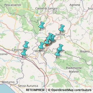 Mappa VIA DELL' ENERGIA, 86077 Pozzilli IS, Italia (9.92182)