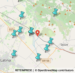 Mappa Via della Catena, 04013 Sermoneta LT, Italia (4.79636)