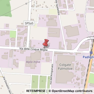 Mappa Via delle Cinque Miglia, 4, 00042 Anzio, Roma (Lazio)