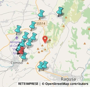 Mappa Unnamed Rd, 97013 Comiso RG, Italia (5.1675)