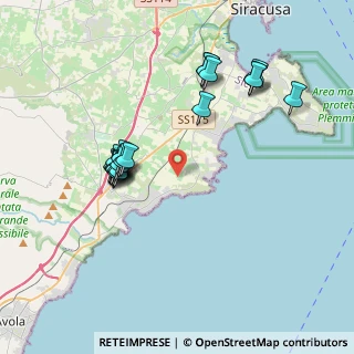 Mappa Traversa Torre Cuba, 96100 Siracusa SR, Italia (4.2515)