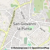 Karta San Giovanni la Punta