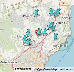 Mappa Via Torquato Tasso, 95037 San Giovanni La Punta CT, Italia (3.7075)