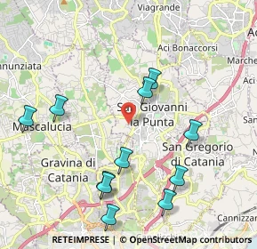 Mappa Via Torquato Tasso, 95037 San Giovanni La Punta CT, Italia (2.49909)