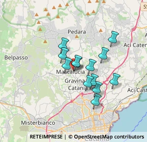 Mappa Corso S. Vito, 95030 Mascalucia CT, Italia (2.78462)