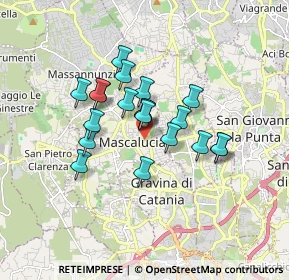 Mappa Corso S. Vito, 95030 Mascalucia CT, Italia (1.4655)