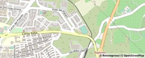 Mappa Paternò