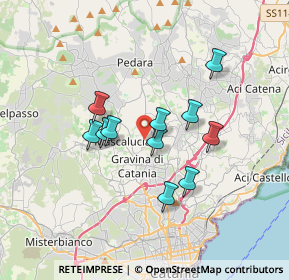 Mappa SP 3ii, 95030 Tremestieri Etneo CT (3.11909)