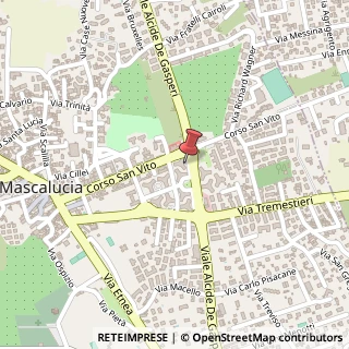 Mappa via alcide de gaspari, 75, 95030 Mascalucia, Catania (Sicilia)