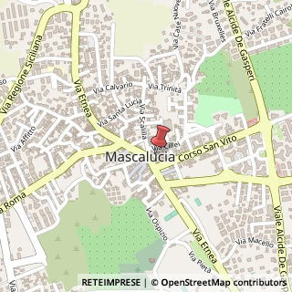 Mappa Via Etnea, 88, 95030 Mascalucia, Catania (Sicilia)