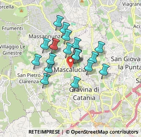 Mappa Via Scalilla, 95030 Mascalucia CT, Italia (1.4325)