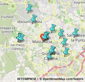 Mappa Via Scalilla, 95030 Mascalucia CT, Italia (1.87375)