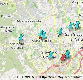 Mappa Via Scalilla, 95030 Mascalucia CT, Italia (2.46909)