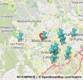 Mappa Via Scalilla, 95030 Mascalucia CT, Italia (2.24308)