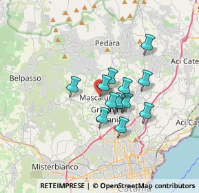 Mappa Via Scalilla, 95030 Mascalucia CT, Italia (2.705)