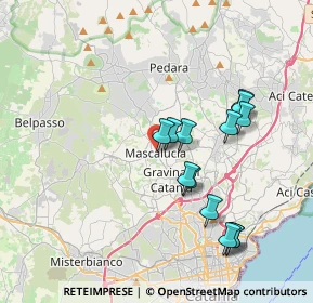 Mappa Via Scalilla, 95030 Mascalucia CT, Italia (3.99538)