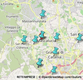 Mappa Via Affitto, 95030 Mascalucia CT, Italia (2.07182)