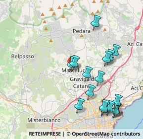Mappa Via Affitto, 95030 Mascalucia CT, Italia (5.11412)