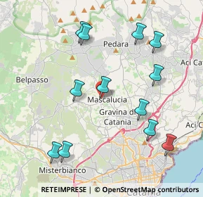 Mappa Via Affitto, 95030 Mascalucia CT, Italia (4.88167)