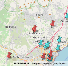 Mappa Via Affitto, 95030 Mascalucia CT, Italia (6.69)