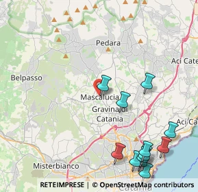 Mappa Via Etnea, 95030 Mascalucia CT, Italia (6.10333)